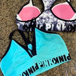 LOVE PINK sports bras
